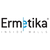 Ermetika:滑动门和平开门 Ermetika Logo | Edilceram Design