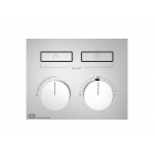 Gessi Hi-Fi Compact 63001 + 63004 用于壁挂式淋浴的静压混合器 | Edilceram Design