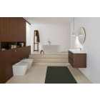 壁挂式/嵌入式陶瓷洗脸盆GSI Ceramica Norm 8634111 | Edilceram Design