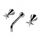 Stella 3863TR 壁挂式面盆龙头 | Edilceram Design