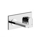 Gessi Via Manzoni 38497 + 44893 壁挂式洗脸盆龙头 | Edilceram Design