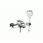 Daniel Tiara TA610 壁挂式单把手淋浴套装，用于浴缸 | Edilceram Design