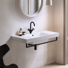 壁挂式/嵌入式陶瓷洗脸盆GSI Nubes 9651111 | Edilceram Design