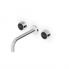 Zucchetti Savoir ZSV670 3 孔壁挂式面盆龙头带起泡器 | Edilceram Design