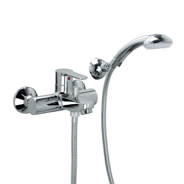 带双层Paffoni Blu BLU023CR 的浴缸龙头 | Edilceram Design